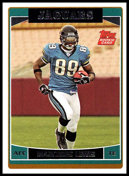 2006 Topps #379 Marcedes Lewis NM-MT RC Rookie Jacksonville Jaguars Football Card