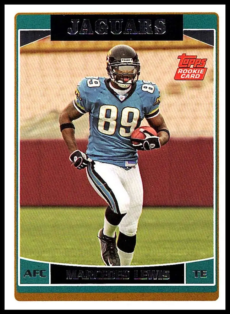 2006 Topps #379 Marcedes Lewis NM-MT RC Rookie Jacksonville Jaguars Football Card