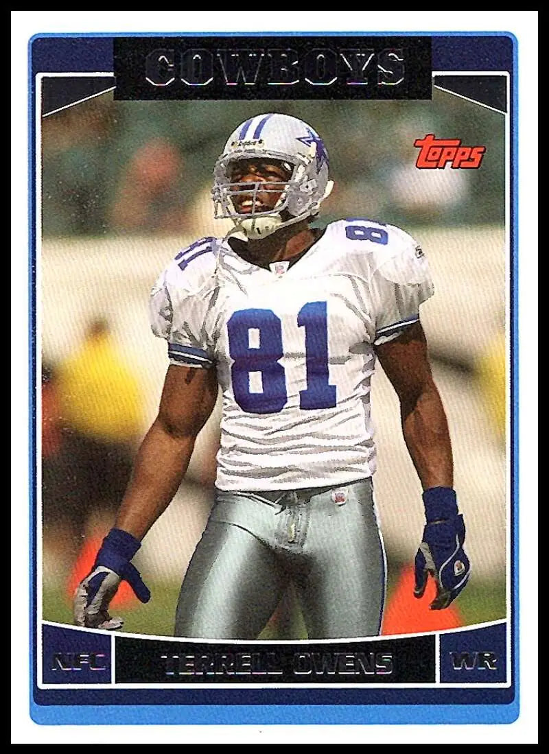 2006 Topps #47 Terrell Owens NM-MT Dallas Cowboys Football Card - Football Card Single