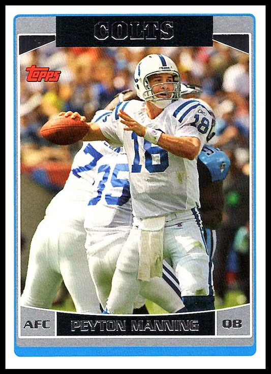 2006 Topps #51 Peyton Manning NM-MT Indianapolis Colts Football Card - Football Card Single