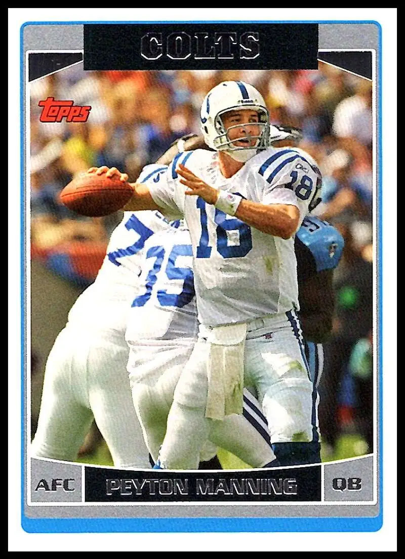 2006 Topps #51 Peyton Manning NM-MT Indianapolis Colts Football Card - Football Card Single