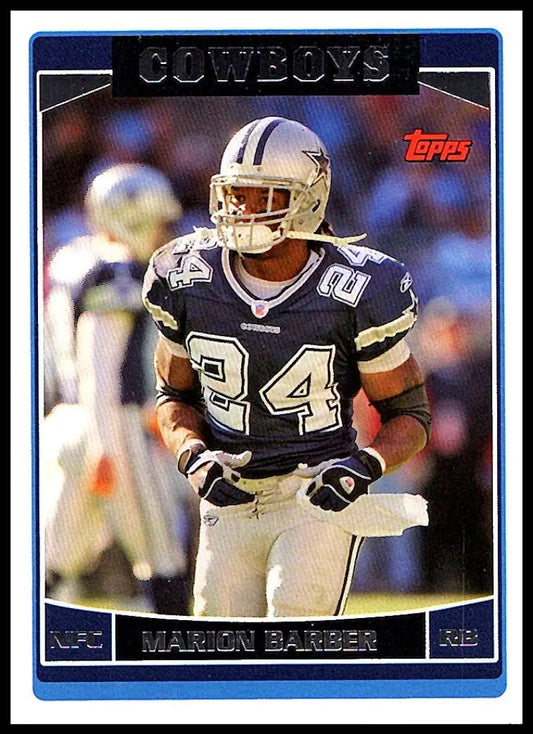 2006 Topps #53 Marion Barber NM-MT Dallas Cowboys Football Card