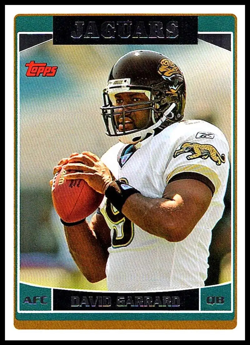 2006 Topps #6 David Garrard NM-MT Jacksonville Jaguars Football Card - Football Card Single
