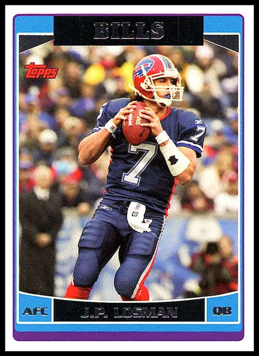 2006 Topps #71 J.P. Losman NM-MT Buffalo Bills Football Card - Football Card Single