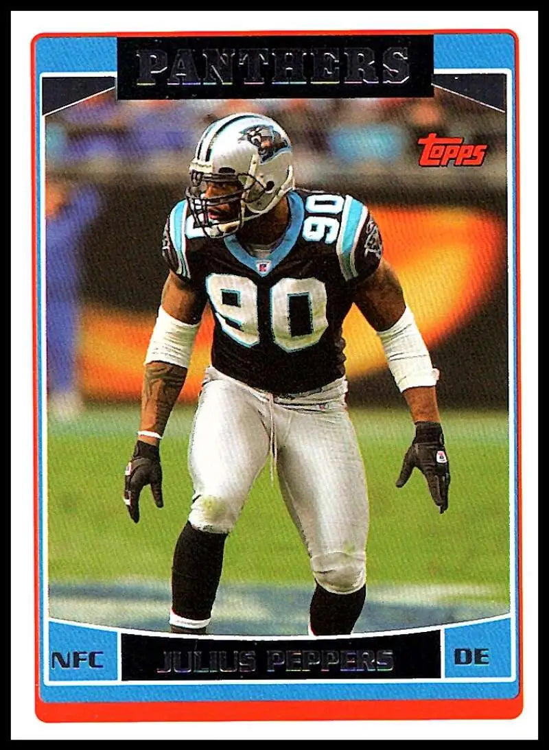 2006 Topps #72 Julius Peppers NM-MT Carolina Panthers Football Card - Football Card Single
