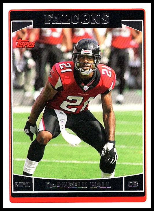 2006 Topps #73 DeAngelo Hall NM-MT Atlanta Falcons Football Card