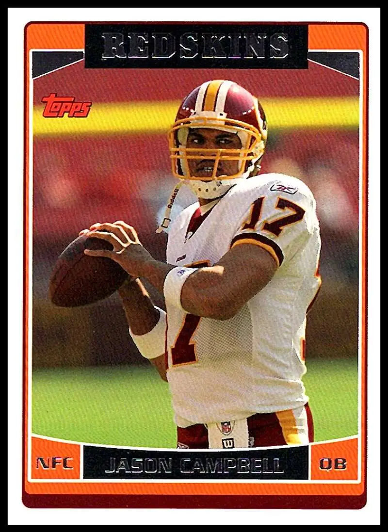 2006 Topps #77 Jason Campbell NM-MT Washington Redskins Football Card - Football Card Single