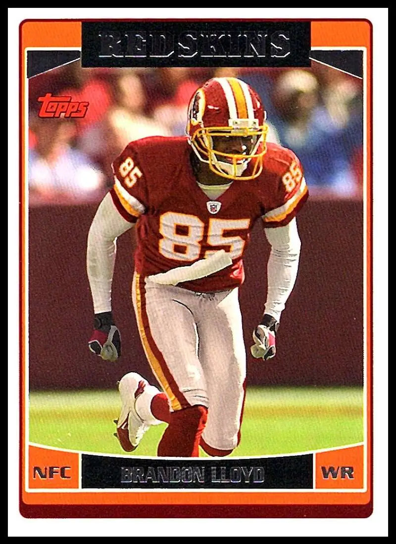 2006 Topps #81 Brandon Lloyd NM-MT Washington Redskins Football Card - Football Card Single