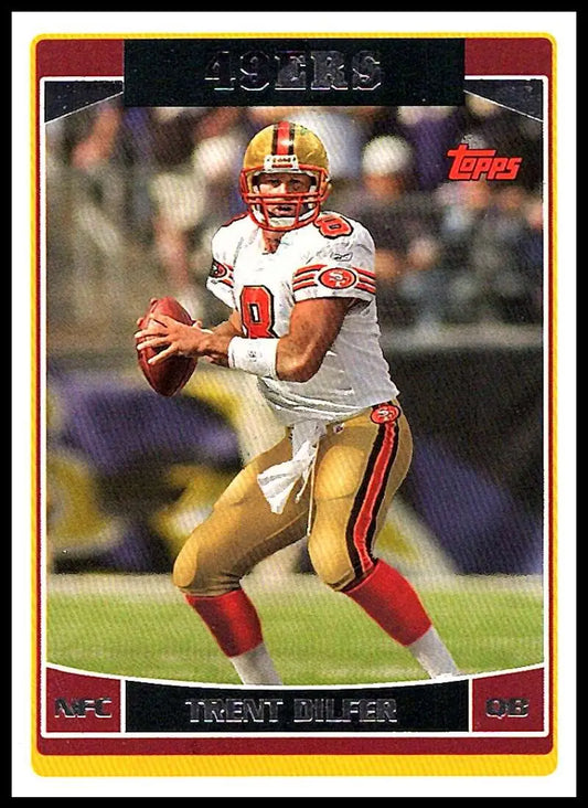 2006 Topps #82 Trent Dilfer NM-MT San Francisco 49ers Football Card