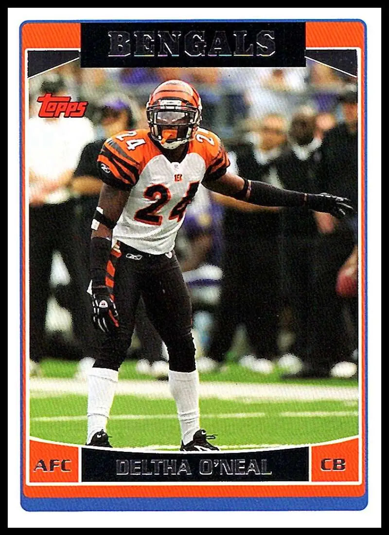 2006 Topps #85 Deltha O’Neal NM-MT Cincinnati Bengals Football Card - Football Card Single