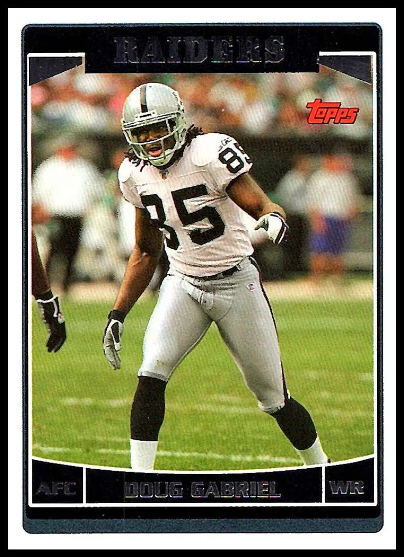 2006 Topps #87 Doug Gabriel NM-MT Oakland Raiders Football Card - Football Card Single