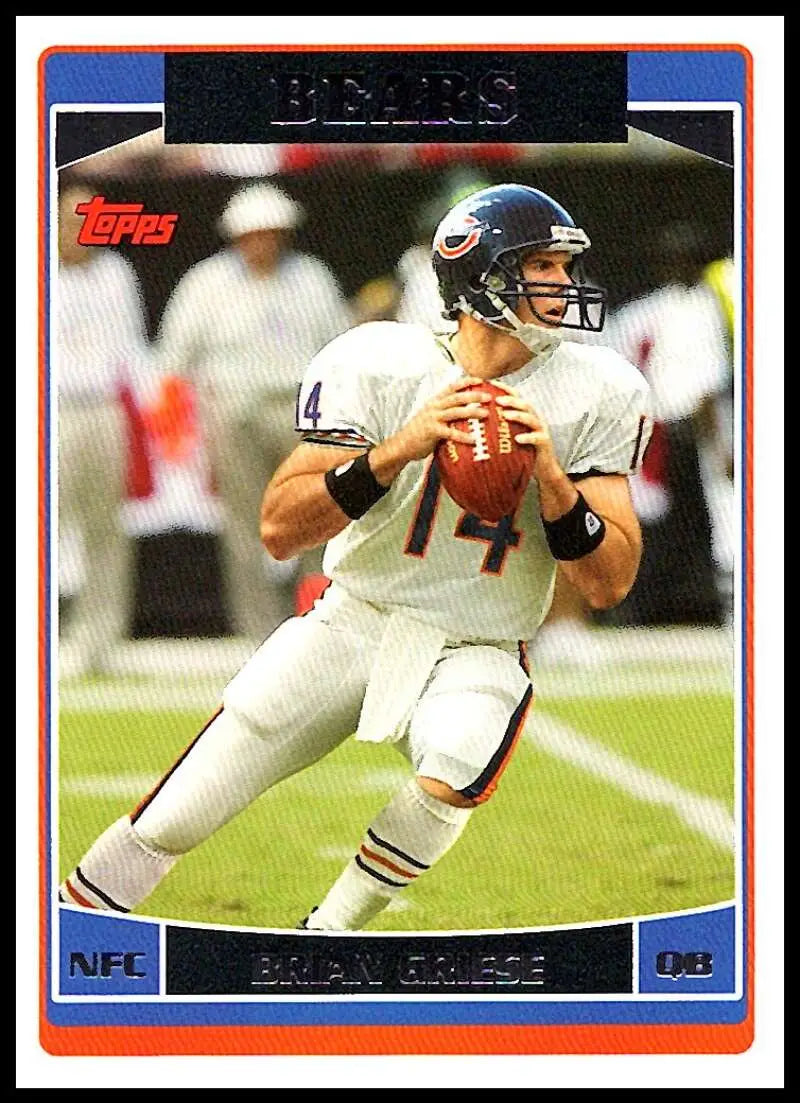 2006 Topps #89 Brian Griese NM-MT Chicago Bears Football Card - Football Card Single