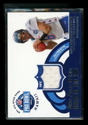 2006 Topps All Pro Relics Matt Hasselbeck #APR-MH Jersey Patch Football - Sports Memorabilia