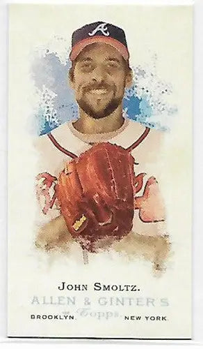 2006 Topps Allen and Ginter Mini A and G Back #53 John Smoltz NM-MT Braves - Baseball Card Single