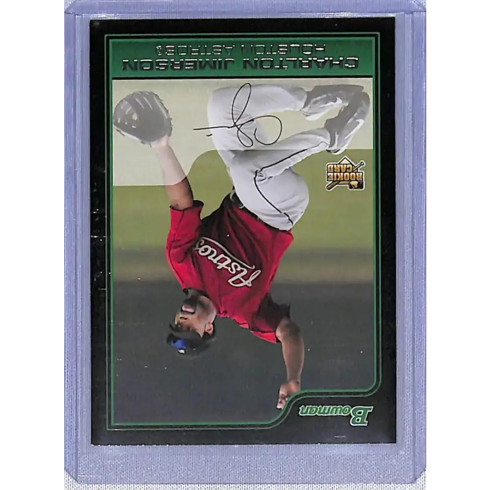 2006 Topps Bowman #202 Charlton Jimerson NM-MT RC Rookie Auto Houston Astros - Baseball Card Single