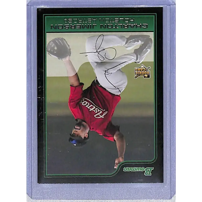 2006 Topps Bowman #202 Charlton Jimerson NM-MT RC Rookie Auto Houston Astros - Baseball Card Single