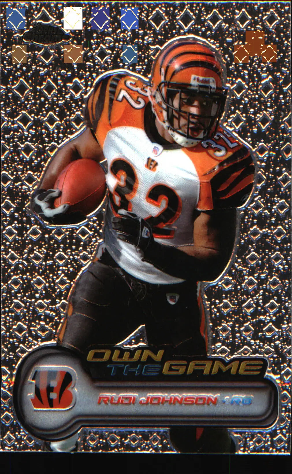 2006 Topps Chrome Own The Game #OTG28 Rudi Johnson - Football Card Single