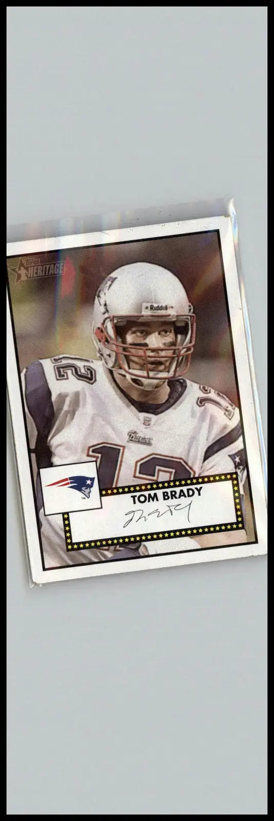2006 Topps Heritage #124 Tom Brady New England Patriots - Football Card Single