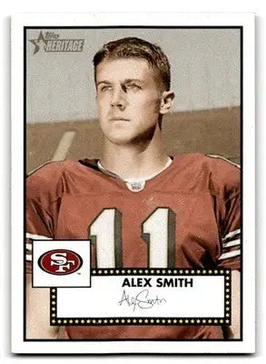 2006 Topps Heritage #285 Alex Smith - Football Card Single
