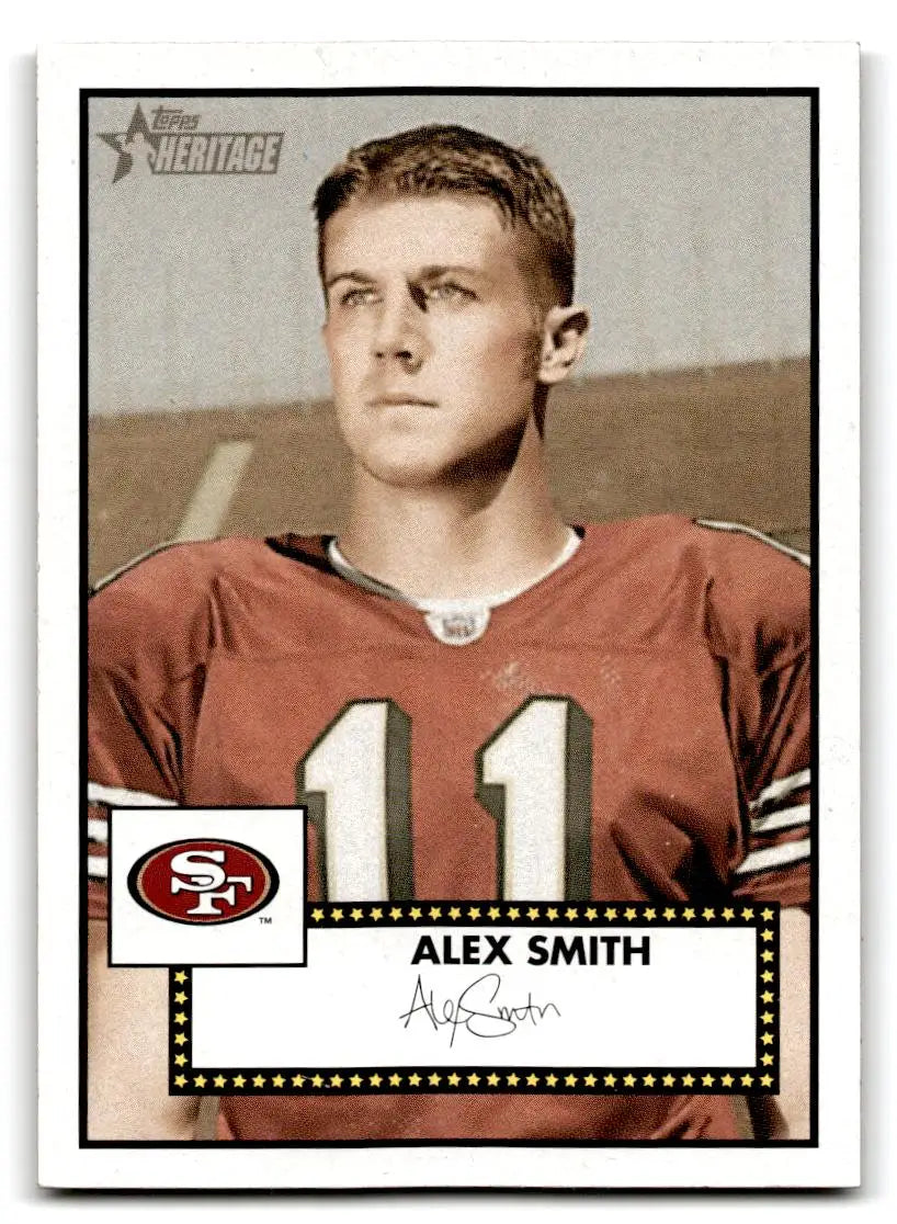 2006 Topps Heritage #285 Alex Smith - Football Card Single