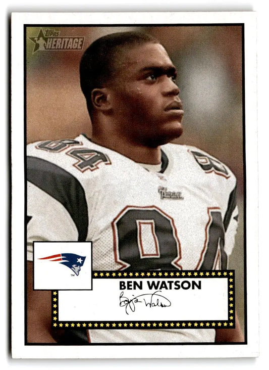 2006 Topps Heritage #42 Ben Watson - Football Card Single