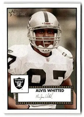 2006 Topps Heritage #76 Alvis Whitted - Football Card Single