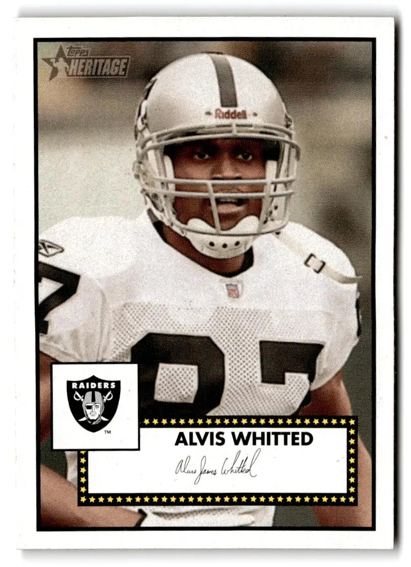 2006 Topps Heritage #76 Alvis Whitted - Football Card Single