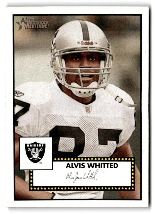 2006 Topps Heritage #76 Alvis Whitted - Football Card Single