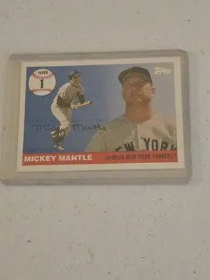 2006 Topps #MHR1 Mickey Mantle Mickey Mantle Home Run History - Baseball Card Single