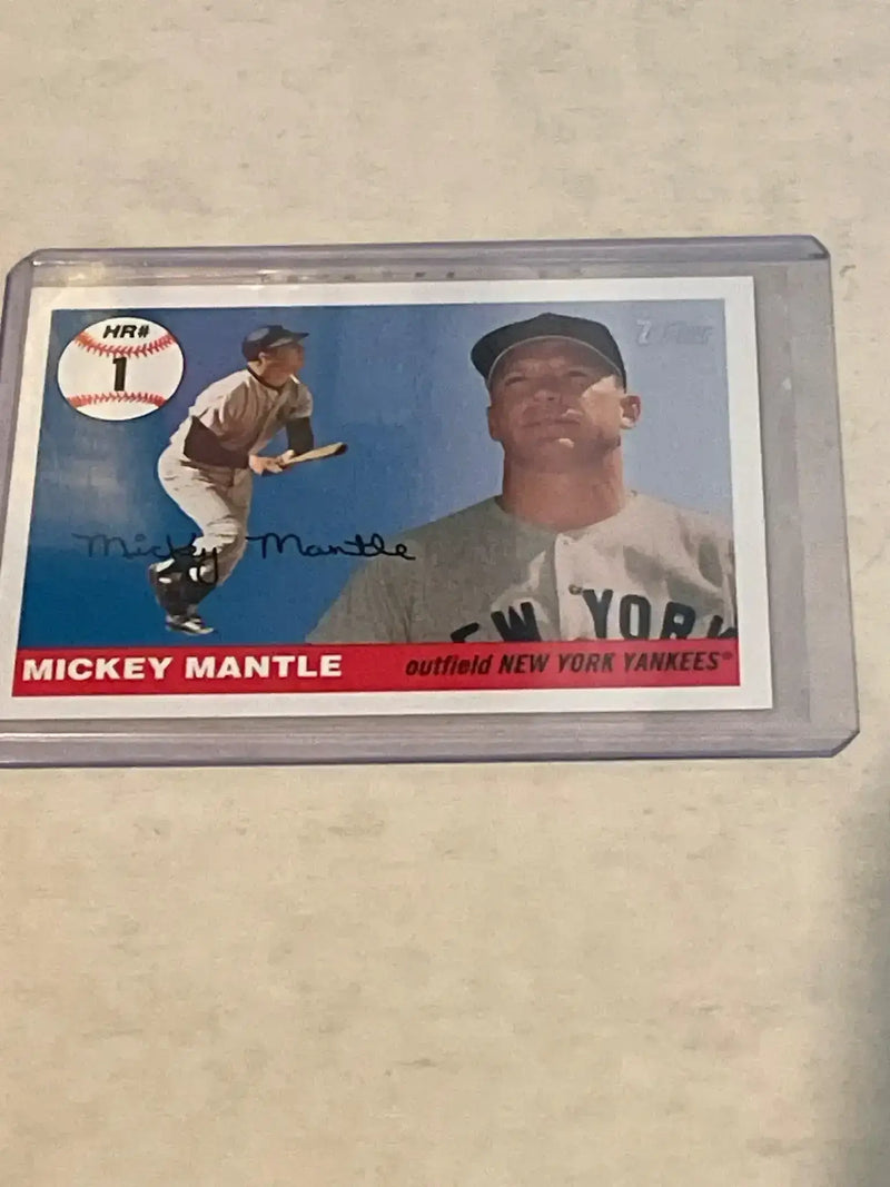 2006 Topps Mickey Mantle Insert MMR1 - Baseball Card Single