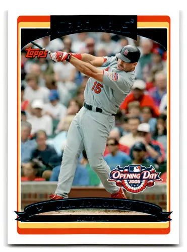 2006 Topps Opening Day #129 Jim Edmonds NM-MT Cardinals ID:70883 - Baseball Card Single