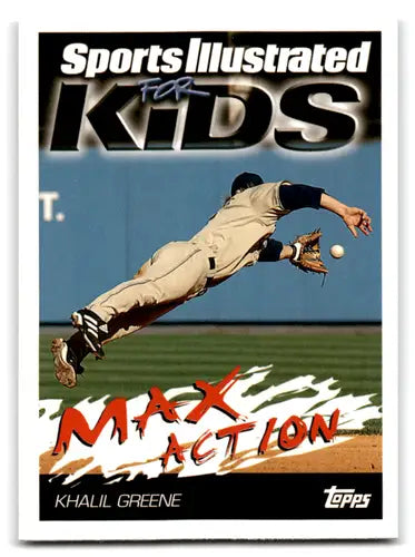 Sports Illustrated Kids baseball card from Topps Opening Day 2006 featuring Khalil Greene