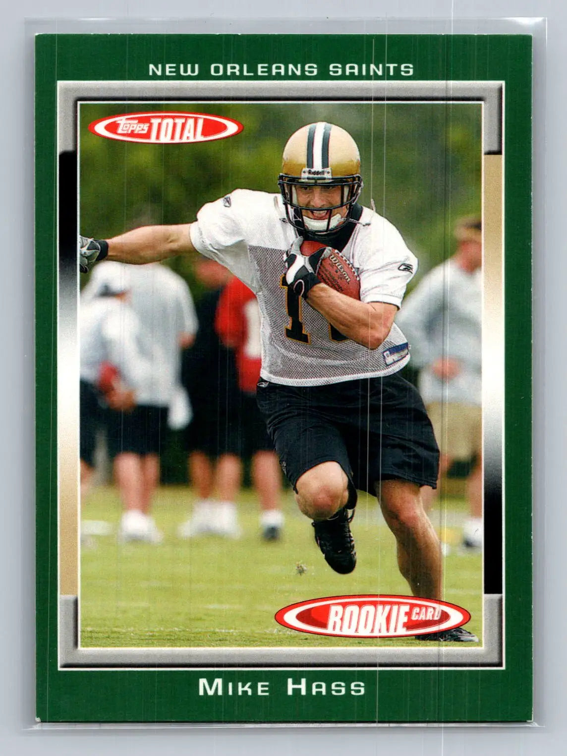 2006 Topps Total #519 Mike Hass New Orleans Saints Rookie - Football Card Single