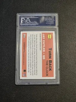 2006 Topps Turn Back the Clock #15 Jay Cutler PSA 10 - Football Card Single