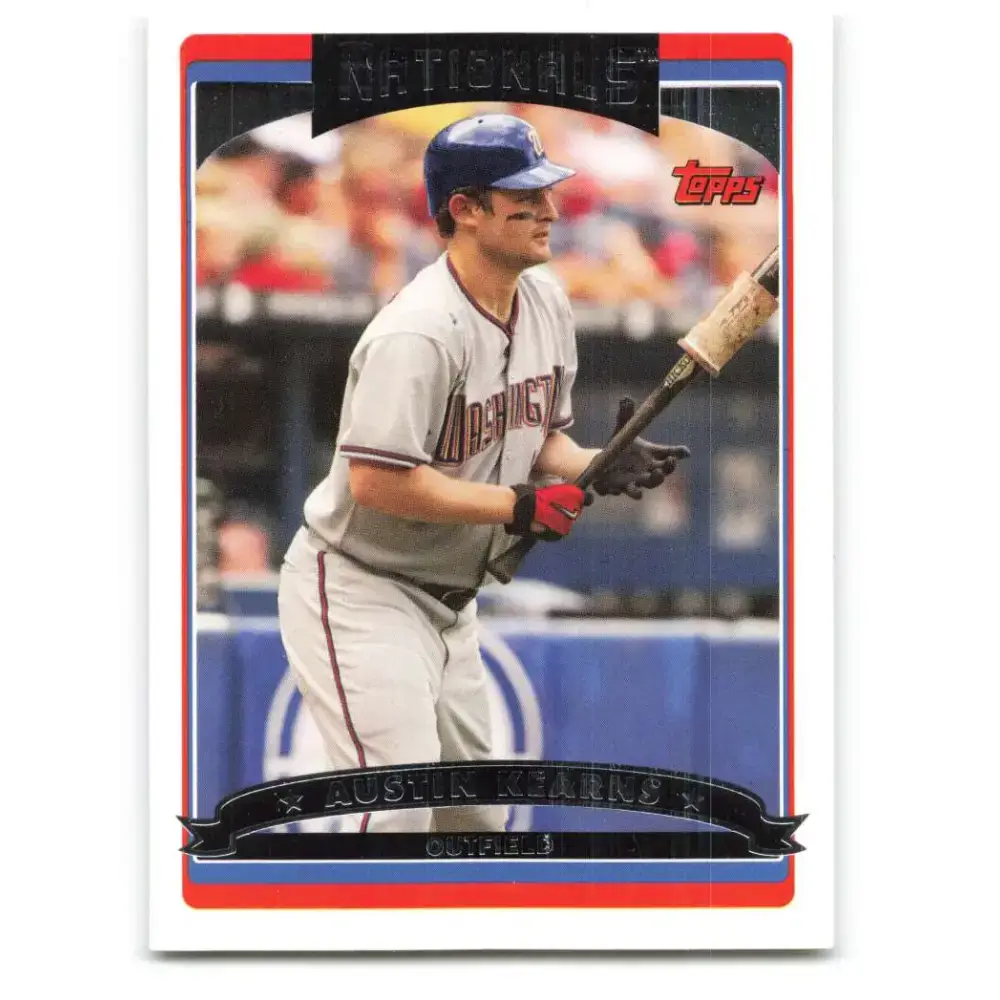 2006 Topps Update #1 Austin Kearns EX Excellent Washington Nationals Baseball Card - Baseball Card Single