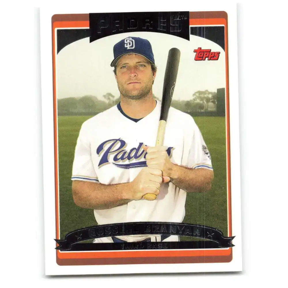 2006 Topps Update #11 Russell Branyan EX Excellent Tampa Bay Devil Rays Baseball Card - Baseball Card Single