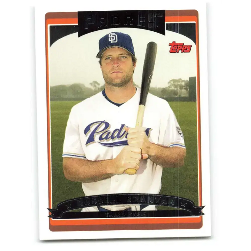 2006 Topps Update #11 Russell Branyan EX Excellent Tampa Bay Devil Rays Baseball Card - Baseball Card Single