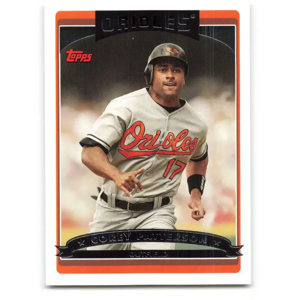 2006 Topps Update #113 Corey Patterson EX Excellent Baltimore Orioles Baseball Card - Baseball Card Single
