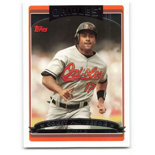 2006 Topps Update #113 Corey Patterson EX Excellent Baltimore Orioles Baseball Card - Baseball Card Single