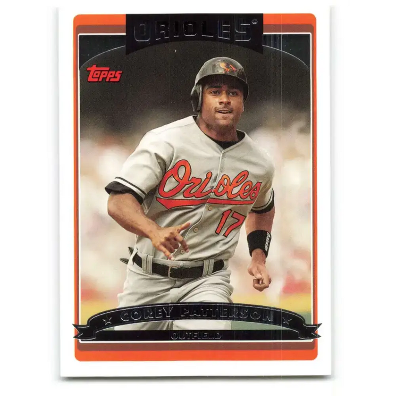 2006 Topps Update #113 Corey Patterson EX Excellent Baltimore Orioles Baseball Card - Baseball Card Single