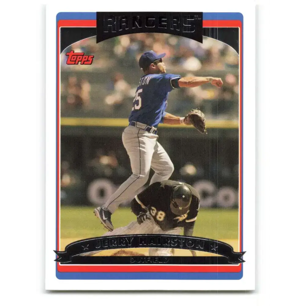 2006 Topps Update #116 Jerry Hairston Jr. EX Excellent Texas Rangers Baseball Card - Baseball Card Single