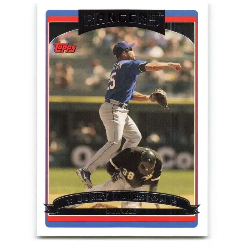 2006 Topps Update #116 Jerry Hairston Jr. EX Excellent Texas Rangers Baseball Card - Baseball Card Single