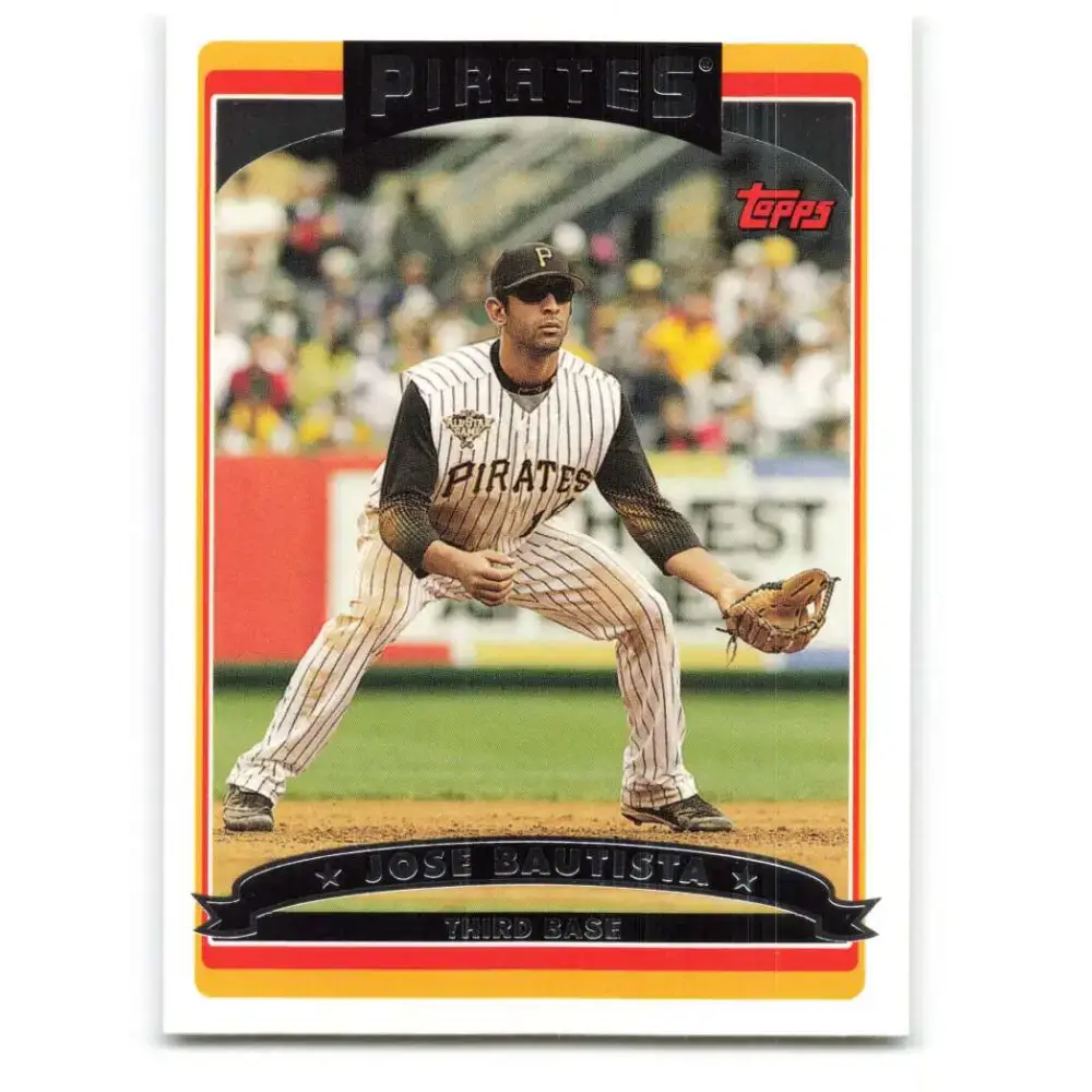 2006 Topps Update #119 Jose Bautista EX Excellent Pittsburgh Pirates Baseball Card - Baseball Card Single