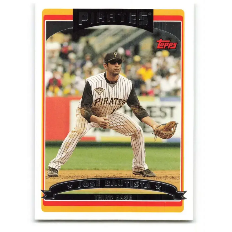 2006 Topps Update #119 Jose Bautista EX Excellent Pittsburgh Pirates Baseball Card - Baseball Card Single