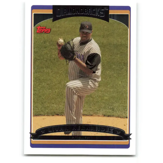 2006 Topps Update #120 Livan Hernandez EX Excellent Arizona Diamondbacks Baseball Card