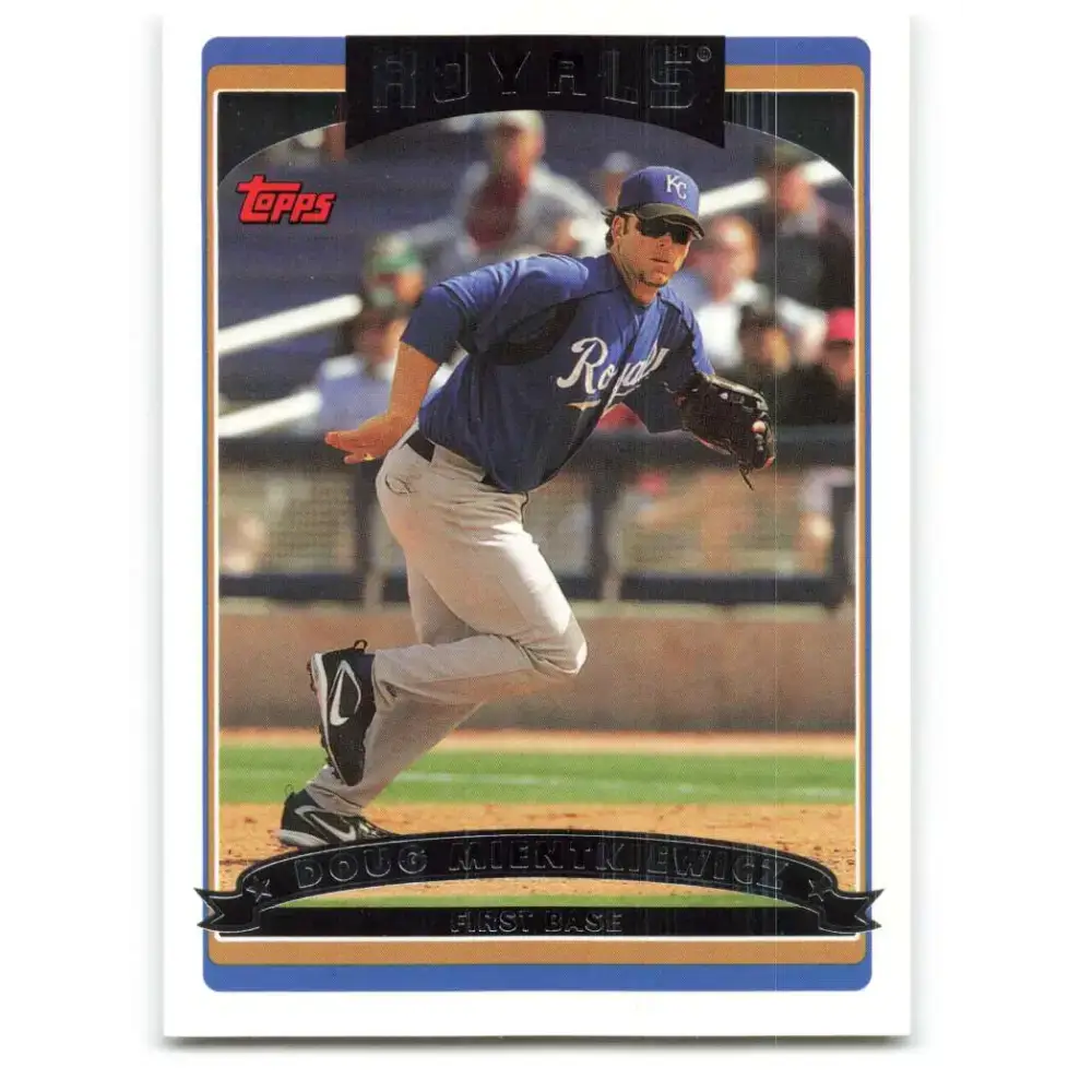 2006 Topps Update #13 Doug Mientkiewicz EX Excellent Kansas City Royals Baseball Card - Baseball Card Single