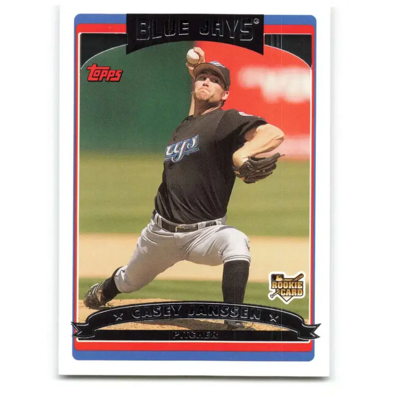 2006 Topps Update #135 Casey Janssen EX Excellent RC Rookie Toronto Blue Jays Baseball Card - Baseball Card Single