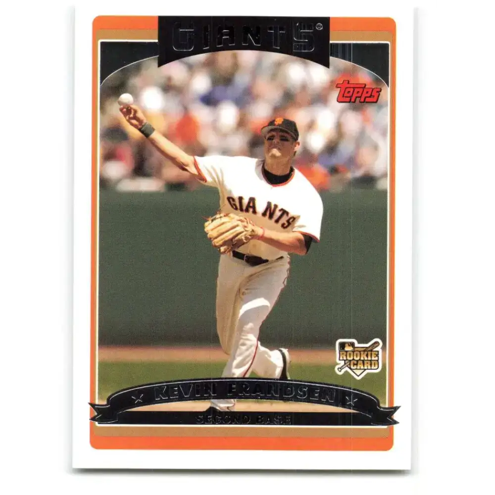 2006 Topps Update #136 Kevin Frandsen EX Excellent RC Rookie San Francisco Giants Baseball Card - Baseball Card Single