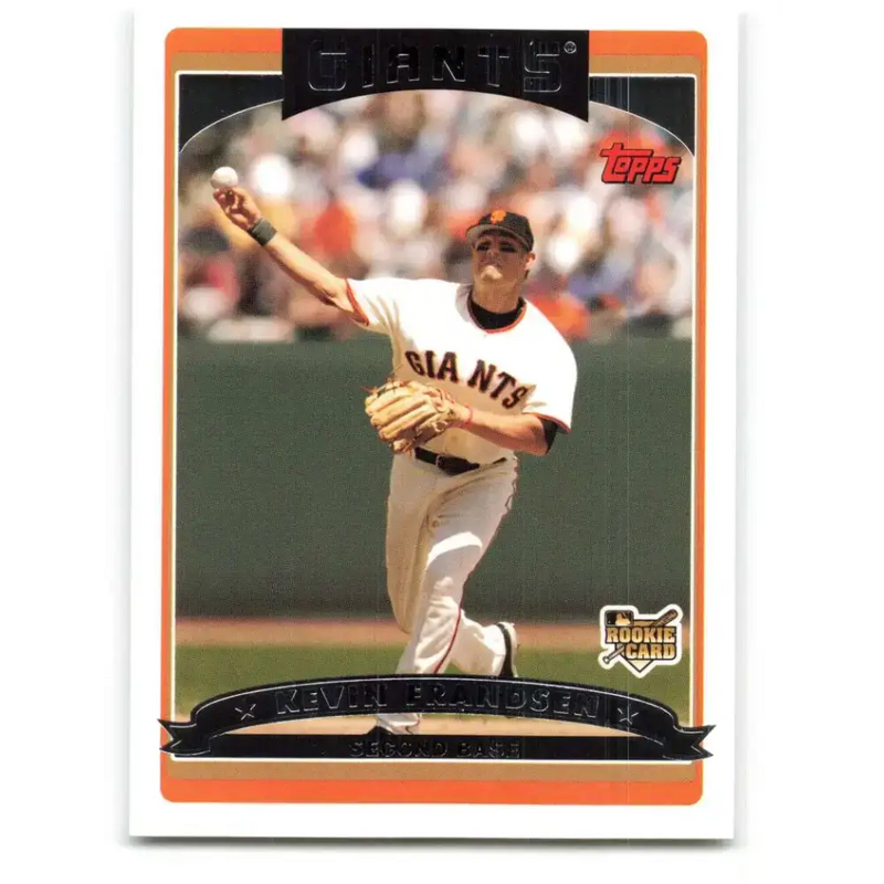 2006 Topps Update #136 Kevin Frandsen EX Excellent RC Rookie San Francisco Giants Baseball Card - Baseball Card Single