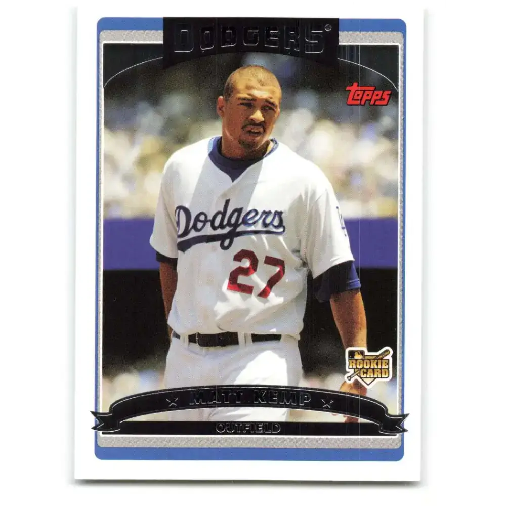 2006 Topps Update #138 Matt Kemp EX Excellent RC Rookie Los Angeles Dodgers Baseball Card - Baseball Card Single